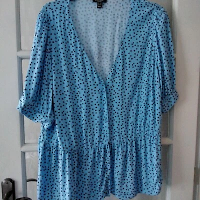 Size 24, Blue Spot Blouse - Image 1 of 4