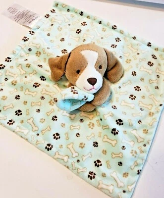 Little MIracles Puppy Dog Minky Lovey Blanky Baby Toy Stuffed Animal Blanket - Image 1 of 4
