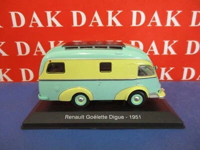 Die cast 1/43 Modellino Camper Renault Golette Digue 1951 - Immagine 1 di 4