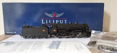 LOCOMOTIVE  VAPEUR  140 C6 TENDER 18 B 629 LILIPUT ECHELLE HO REFERENCE L101461 - Photo 1/4
