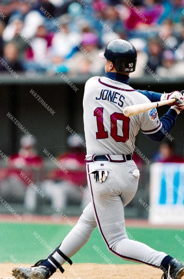 Foto GT330 Chipper Jones Atlanta Braves 8x10 11x14 16x20 24x36 Foto 1 de 1