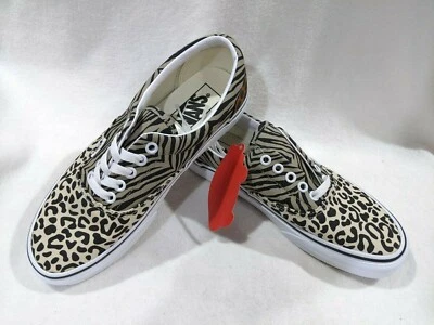 Zapatos de skate Vans para mujer Era Safari leopardo/cebra multicolor - Tallas 8/9,5 NWB Foto 1 de 4