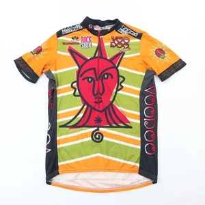 Maglia ciclismo vintage Voler uomo grande Rock Shox mountain bike voodoo 1/2 zip - Foto 1 di 9