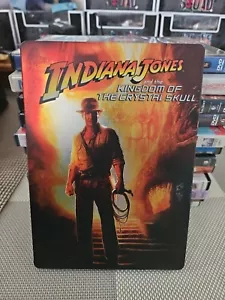 Indiana Jones Kingdom of the Crystal Skull (DVD 2-Disc STEELBOOK) Rare Oop T8#75 - Picture 1 of 4