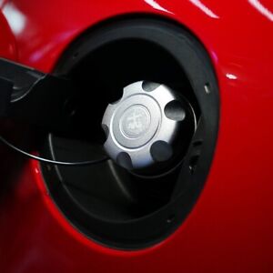 For Alfa Romeo Giulia Stelvio  Tonale Accessories Aluminum Fuel Tank Cover Trim
