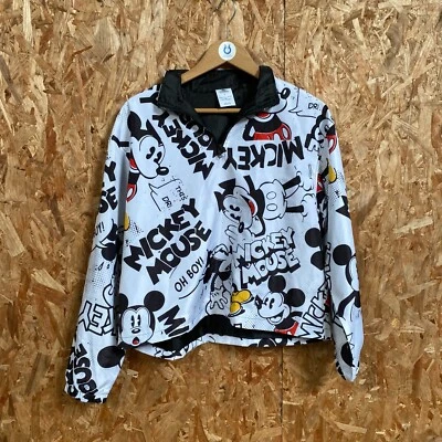 Disney Store Japan Mickey Mouse Comic Pullover Windbreaker Cropped (Size M) - Image 1 of 3
