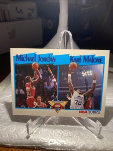 1991 NBA Hoops MICHAEL JORDAN 306 PWE Tracked Scratches Dinged