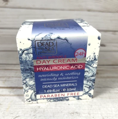 Crema de día antiarrugas ÁCIDO HIALURÓNICO Dead Sea Minerals Collection 1,69 oz Foto 1 de 4