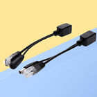 2 szt. Zestaw adapterów kabli Ethernet - wtyczka drutowa wtryskiwacza Power Over Ethernet