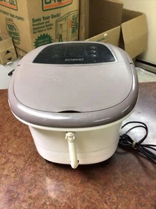 RENPHO JD-618 Motorized WATER Foot Spa w Heat Massage Bubble Jet w Infrared - Picture 1 of 6