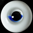Perfect 14mm (Gray with blue Iris)Glass BJD Eyes for Iplehouse Luts BJD Doll