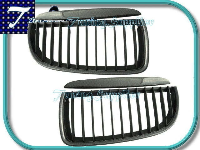 REJILLA DE FIBRA DE CARBONO LISA SARGA BMW E90 E91 325 330 335 M3 1*1 Y 2*2 Foto 1 de 1