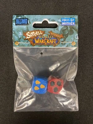 Small World of Warcraft Dice Set Blizzard Days Of Wonder #9001-002 - Image 1 of 2