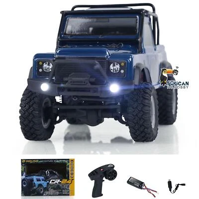 1/24 Mini Remote Control Climbing Crawler Car RC Off-road 4x4 4WD Vehicles Model - Image 1 of 4
