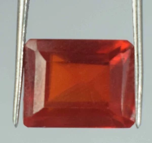 14 Kt Natürlicher Smaragdschliff Nigerianischer Spessartin Granat Edelstein Zertifiziert B86819 - Bild 1 von 8