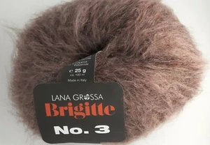 (278 €/kg): 25 g LG BRIGITTE NO. 3, Mohairflausch, Fb. 021 Nougat # 5234 - Bild 1 von 1
