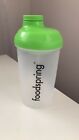Foodspring Shaker Bottle 500 ml / Green New Unboxed Free P&P UK Seller