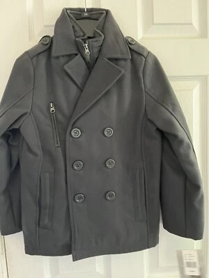 Chaqueta Abrigo London Fog Niños Guisante Talla Gris S/8 nuevo con etiquetas Foto 1 de 4