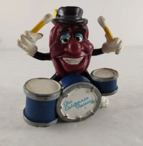 Vintage 1988 California Raisins Drums & Drummer Figur von Applause PVC 3" - Bild 1 von 8