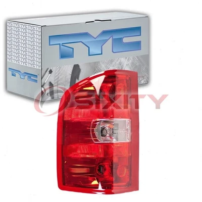 Conjunto de luz trasera izquierda TYC para GMC Sierra 3500 HD 2007-2014 eléctrico bk Foto 1 de 4