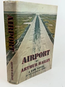 Airport by Arthur Hailey, 1968 Doubleday & Company, Hard Cover Dust Jacket - Picture 1 of 2