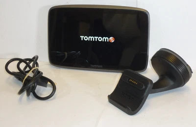 TomTom Go Camper Big Screen GPS guter Zustand mit Halterung Konvolut - Bild 1 von 4