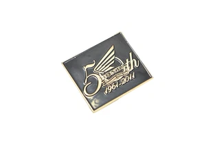 Honda Goldwing Owners Club GB 50th Anniversary Pin Badge Motorcycle - Picture 1 of 4