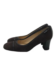 CHANEL Pumps 38 Brown Used - Picture 1 of 5