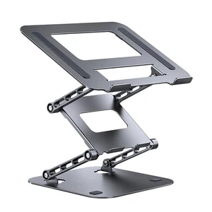 Adjustable Laptop Stand Aluminium Foldable Laptop Holder Portable Notebook1359 - Photo 1/10