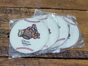4er Set Evan Williams Bourbon Louisville Schläger Baseball Mais Stampfer KY Untersetzer - Bild 1 von 4