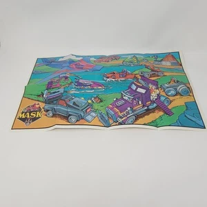 LOT: 2 M.A.S.K. Catalog Poster 1985 Vintage Kenner Brochure Insert MASK - 1 LEGO - Picture 1 of 6