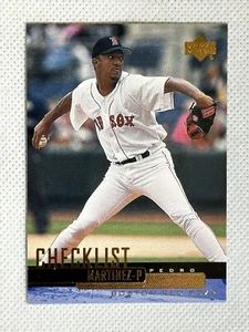 2000 Upper Deck Pedro Martinez #539 Checkliste Baseballkarte Boston Red Sox HOF - Bild 1 von 2