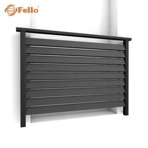 FENDER Balcón Francés Acero Inoxidable Barandilla de Barra Rejilla de Balcón Rejilla de Ventana - Imagen 1 de 5