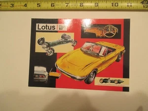 Lotus Elan S2 Britische Autos der 50er & 60er Jahre Postkarte Übergröße - Bild 1 von 2