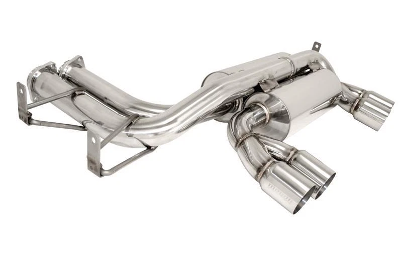 MEGAN AXLE BACK EXHAUST STAINLESS STEEL POLISHED TIPS FOR 01-06 E46 BMW M3 - Image 1 of 1