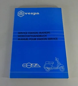Manual De Taller Piaggio Vespa Cosa CL - CLX 125 / 150 / 200 Fecha 03/1988 - Imagen 1 de 6
