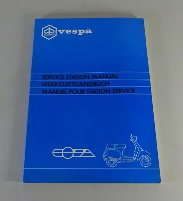 Manual De Taller Piaggio Vespa Cosa CL - CLX 125 / 150 / 200 Fecha 03/1988 - Imagen 1 de 4