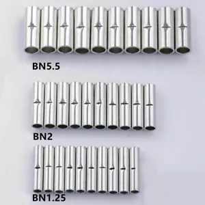 200 piezas conectores de cuello de empalme de alambre de cobre desnudo terminales de engarce de férula 22-10 AWG - Imagen 1 de 28