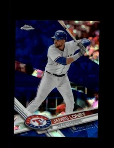 2017 JAMES LONEY TOPPS CHROME SAPPHIRE #524 RANGERS *8120 - Picture 1 of 2