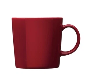 Taza Iittala Teema Color Rojo 0.3L Descatalogada Finlandia por Kaj Franck NUEVA - Imagen 1 de 12