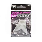 Jackall Dowzswimmer 220 SF Spare Tail Clear Silver Flake (8597)