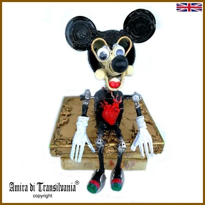 Conjunto de arte pintura contemporánea escultura medios mixtos Mickey Mouse Disney 1 Foto 1 de 4