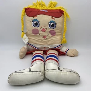 Almohada People Niña 1985 Tenista Atleta Deportes 32" Juguete de peluche grande de colección - Imagen 1 de 12