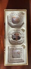 Lenox Picture Frames Classic Beaded Ivory New Set of 3 - IN NEW PACKAGING !!!