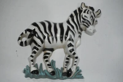 Vintage Burwood Nursery Wall Hangings Zoo Animals Zebra EXCELLENT CONDITION   c4 - Изображение 1 из 4