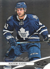 2012-13 Certified Maple Leafs Hockey Card #43 Nazem Kadri