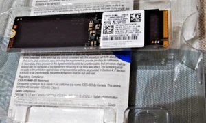 New Samsung PM991 256GB NVMe M2 2280 PCIe SSD MZ-VLQ2560 HP L65187-002 , - Photo 1/2