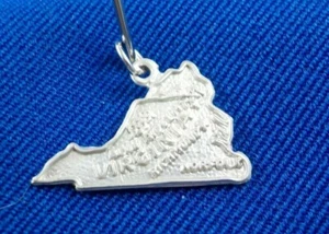Sterling Silver Charm-Virginia-sku 00284 - Picture 1 of 2