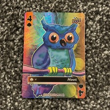 2021 Goodwin Champions Playing Cards Animation 4-SPADES Hoot