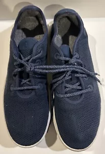 Allbirds Men’s Cotton Textured Round Toe Lace-Up Tied Sneakers Blue Size 13 - Picture 1 of 7
